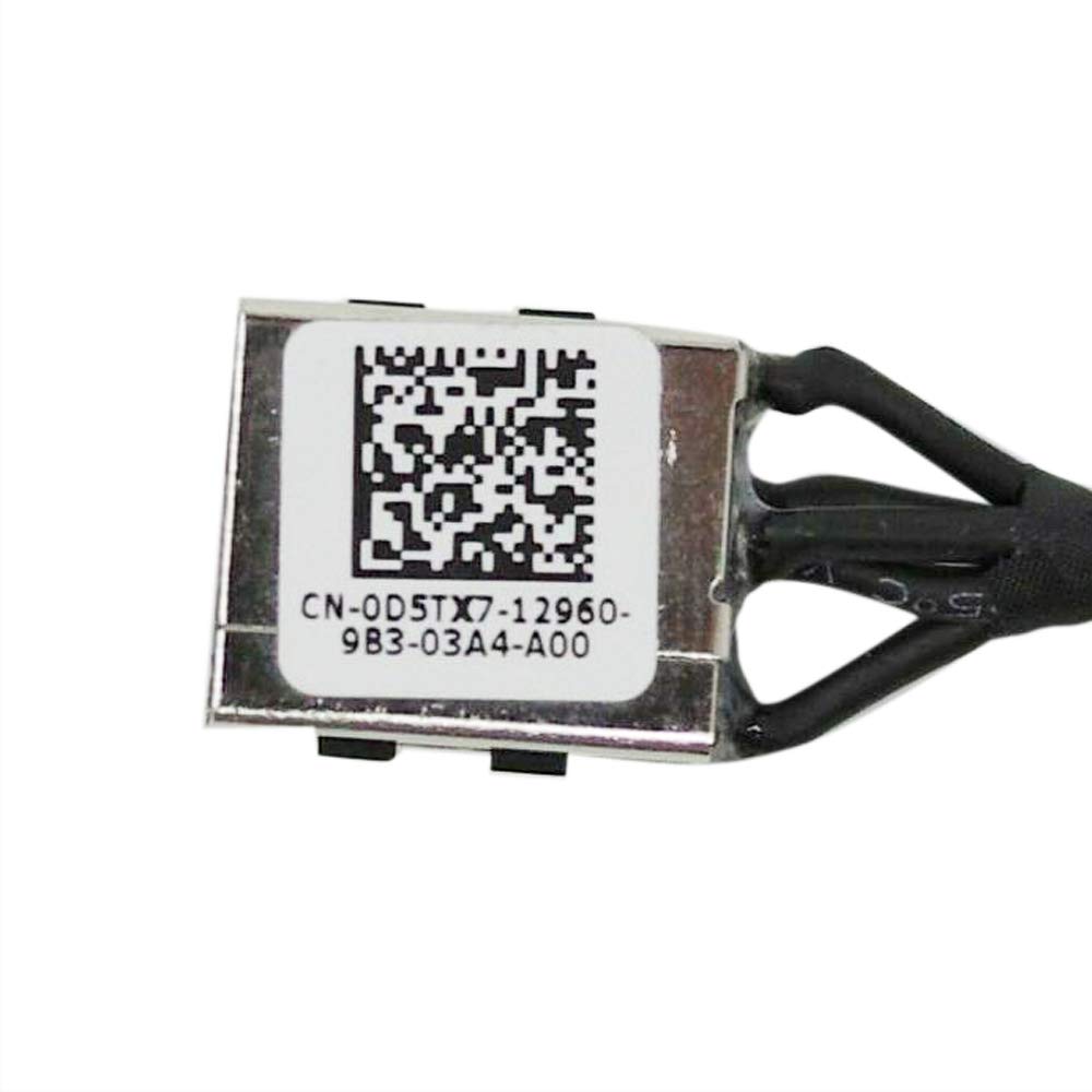 GinTai DC Power Input Jack with Cable Replacement for Dell Latitude 5300 5310 D5TX7 0D5TX7 /5300 2 in 1 P96G P97G P97G001 450.0G308.0001