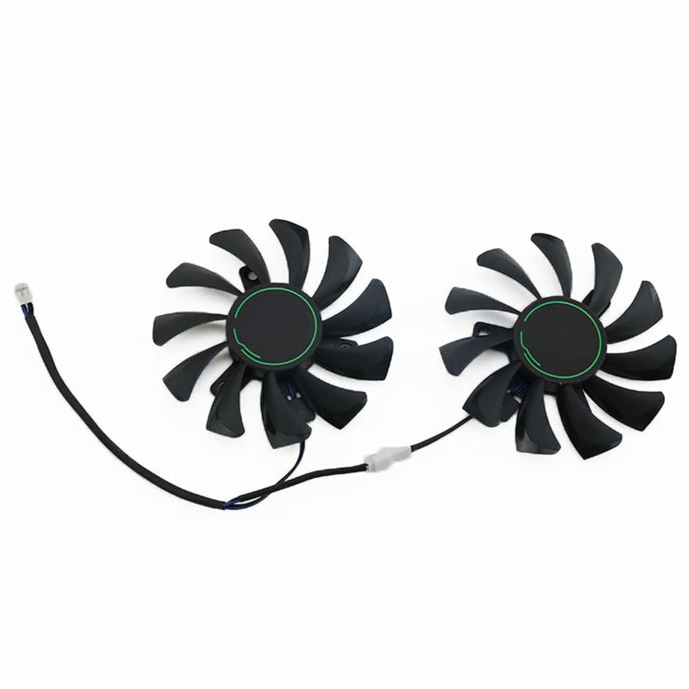 Rakstore HA8010H12C-Z 75mm Graphics Card Cooling Fan Replacement for MSI GTX 1650 GTX 1650 Super Ventus XS Quiet Cooler Fan