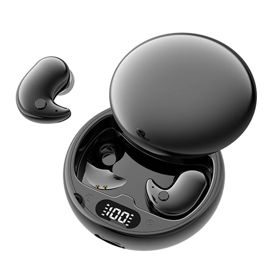 Micool Invisible Sleep Wireless Earphone, Ipx5 Waterproof Earbuds, Lightweight Sleep Headphones Bluetooth 5.3, Painless Sleeping Earphones…