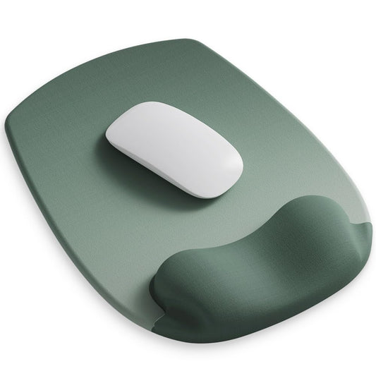 ErgoFlow Gel Wrist Rest Mouse Pad - Ergonomic Cushion for Desk, Cute Aesthetic Computer Decor for Women; Small Mousepad Mat&Laptop Pads - Office, Home