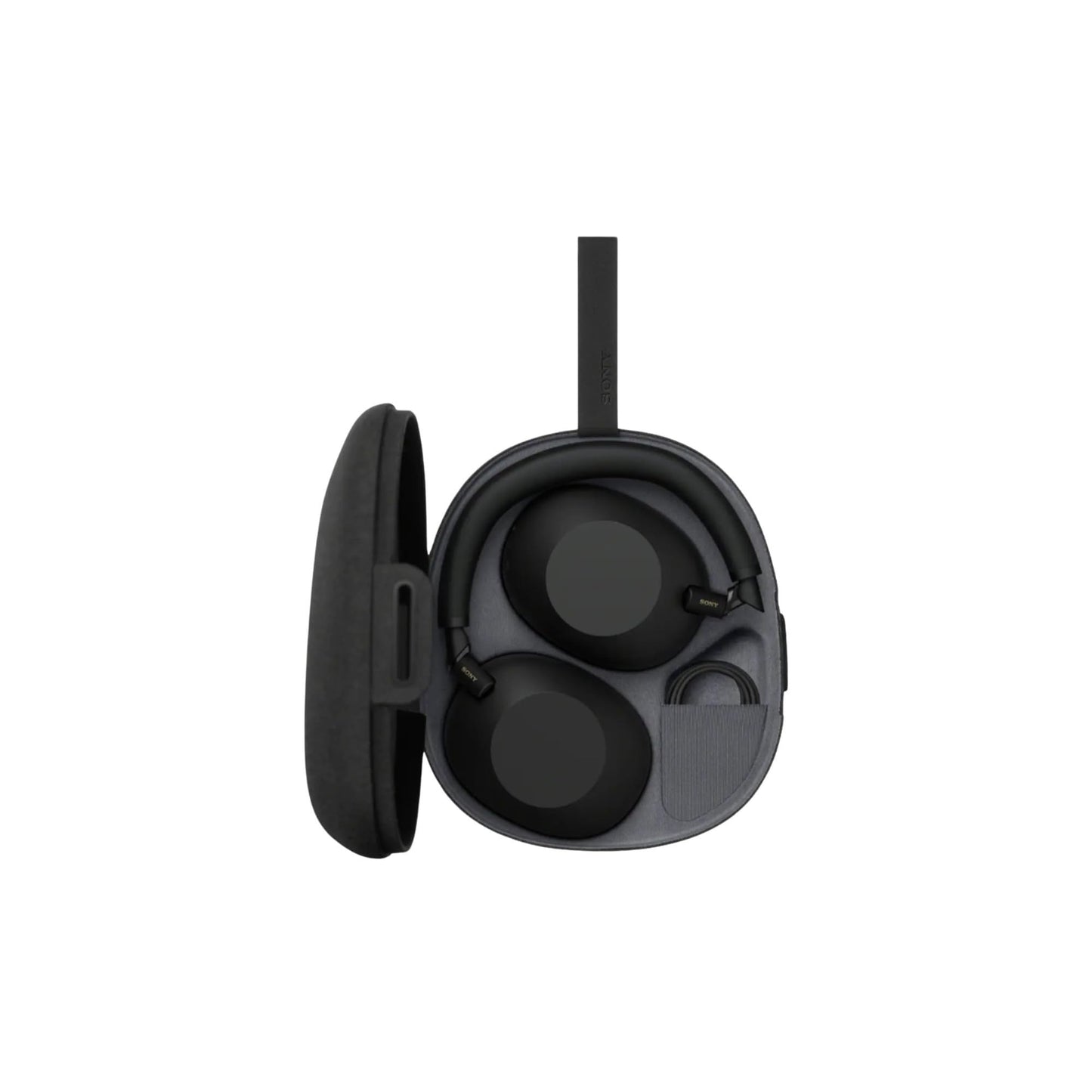 Sony WH-1000XM6 Wireless Noise-Canceling Headphones (Black) Bundle with Rechargeable Clip-On Light (2 Items)