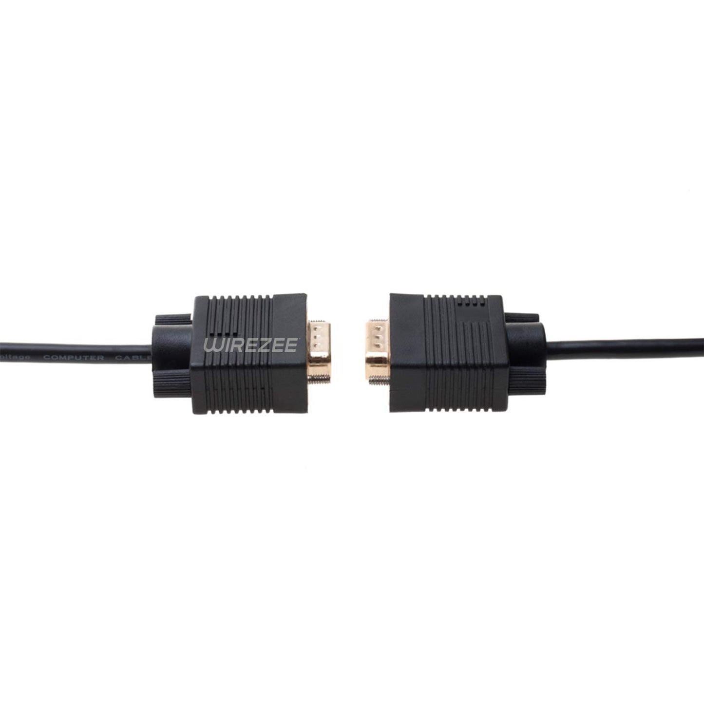 VGA Cable SVGA Super Video Cord Male 15 PIN Wire Monitor 3ft, 6ft,10ft, 15ft, 25ft, 30ft, 50ft, 100ft (6FT)