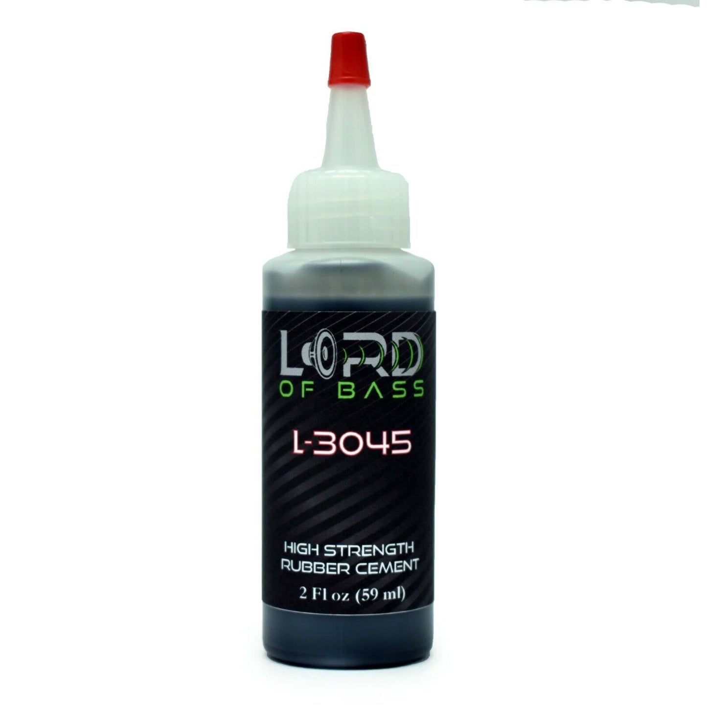 Lord of Bass 2oz Black Rubber Adhesive Speaker Repair Glue