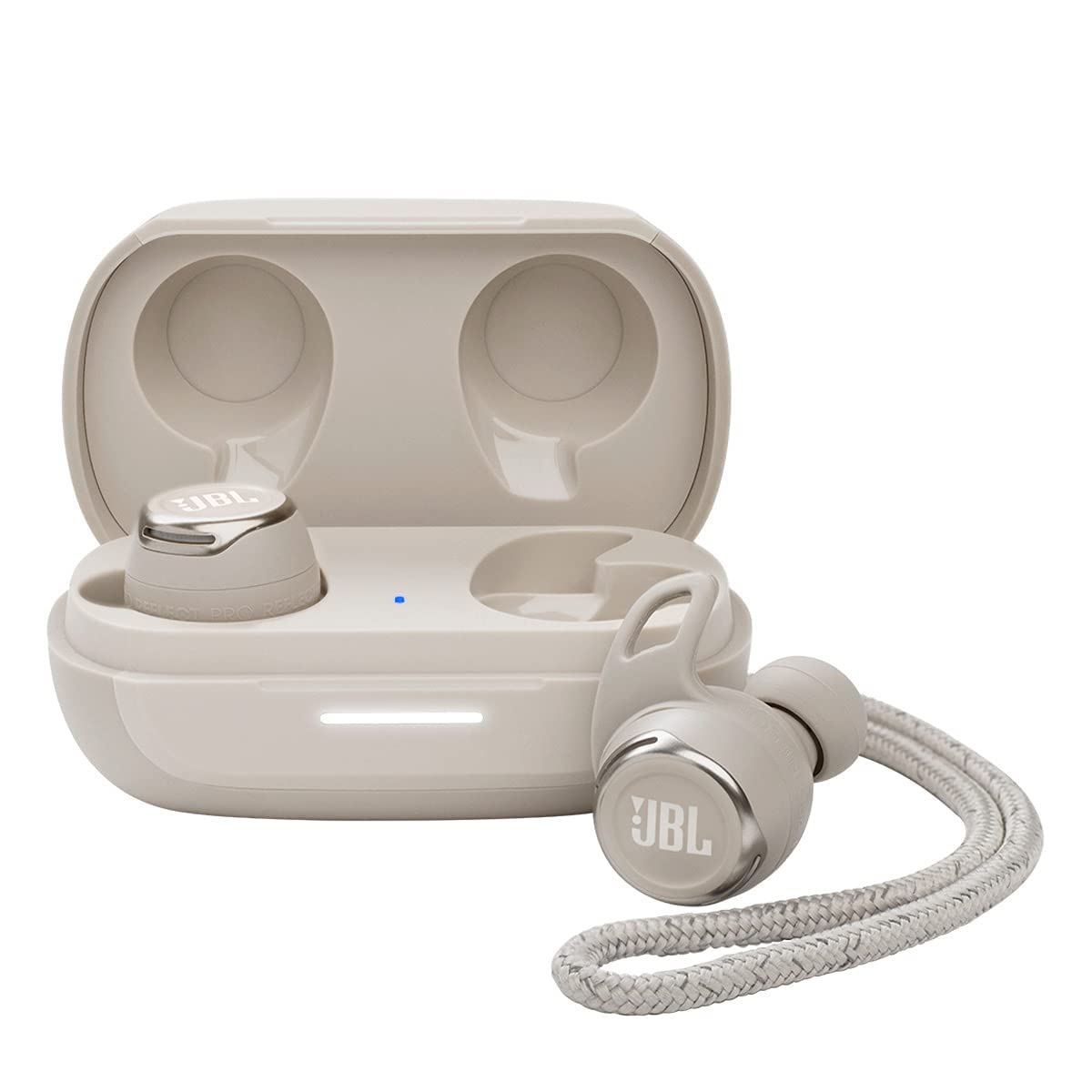 JBL Reflect Flow Pro+ Wireless Sports Earbuds - White (Renewed)