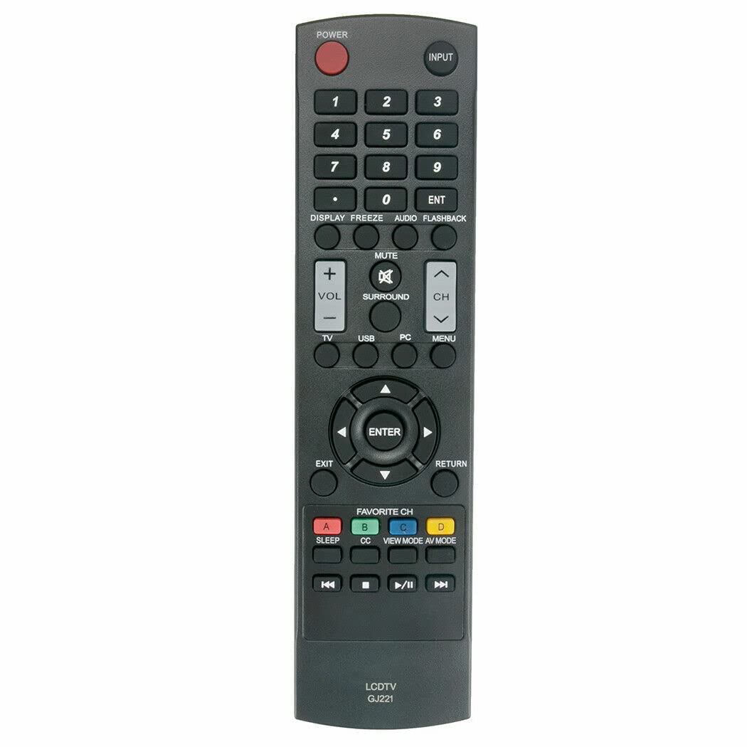 GJ221 Remote for Sharp TV LC42SV50U LC-42SV49 LC-42SV49U LC48LE551U LC46SV50