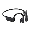 Open Ear Bone Conduction Sports Headphones,Bluetooth6.0,for Running Cycling Marathon, Sweat Resistant Safe Comfortable(Pink)