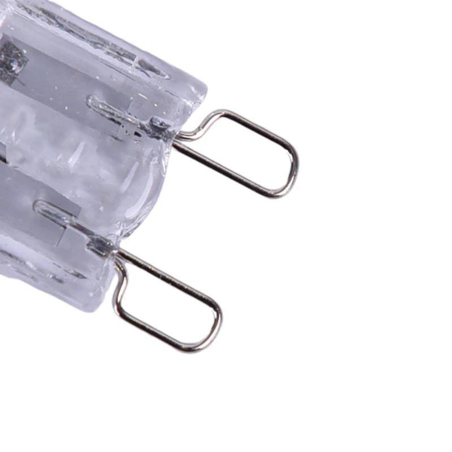 WOLTHID Halogen Bulbs G9 Clear Dimmable T4 120V 60 Watt 20W 40W G9 120 Volt Halogen Light Bulb for Chandelier Ceiling Lights Wall Light 10PCS 20W