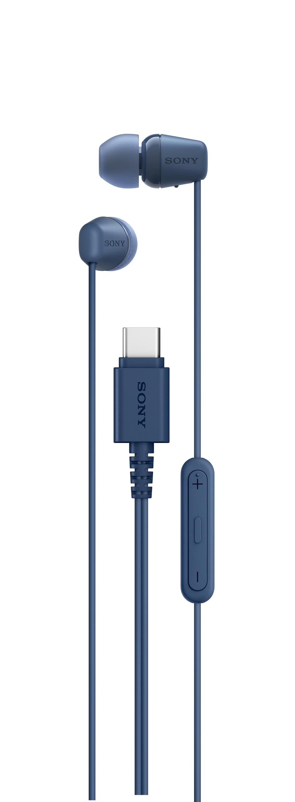 Sony IER-EX15C USB-C Plug, Wired in-Ear Headphones with Mic, Blue
