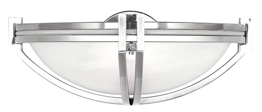 Possini Euro Design Deco Modern Wall Light Sconce Brushed Nickel Silver Hardwired 13 3/4" Wide Fixture Curved Line Marbleized Glass Shade Bedroom