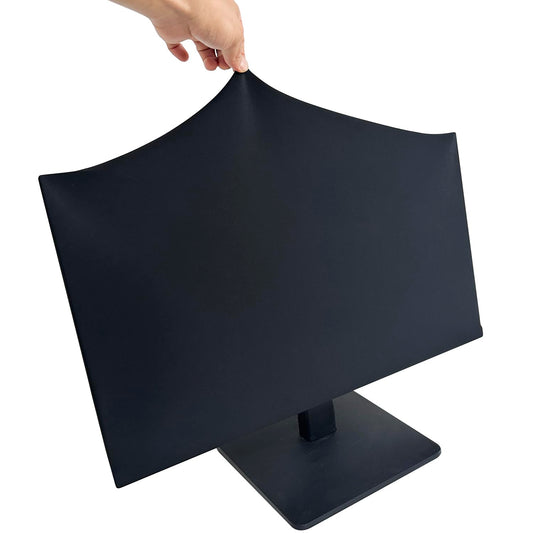 DEEP DEER Universal Monitor Dust Cover - Elastic Waterproof Fabric, Fits 19 21 22 23 27 Inch computer Screens, Dustproof, Water-Resistant, Pet Hair