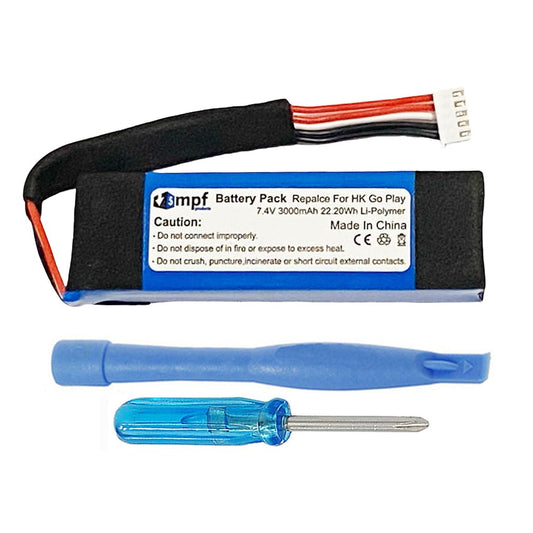 MPF Products 3000mAh GSP102910201 Battery Replacement Compatible with Harman Kardon Go Play Mini Portable Bluetooth Speaker