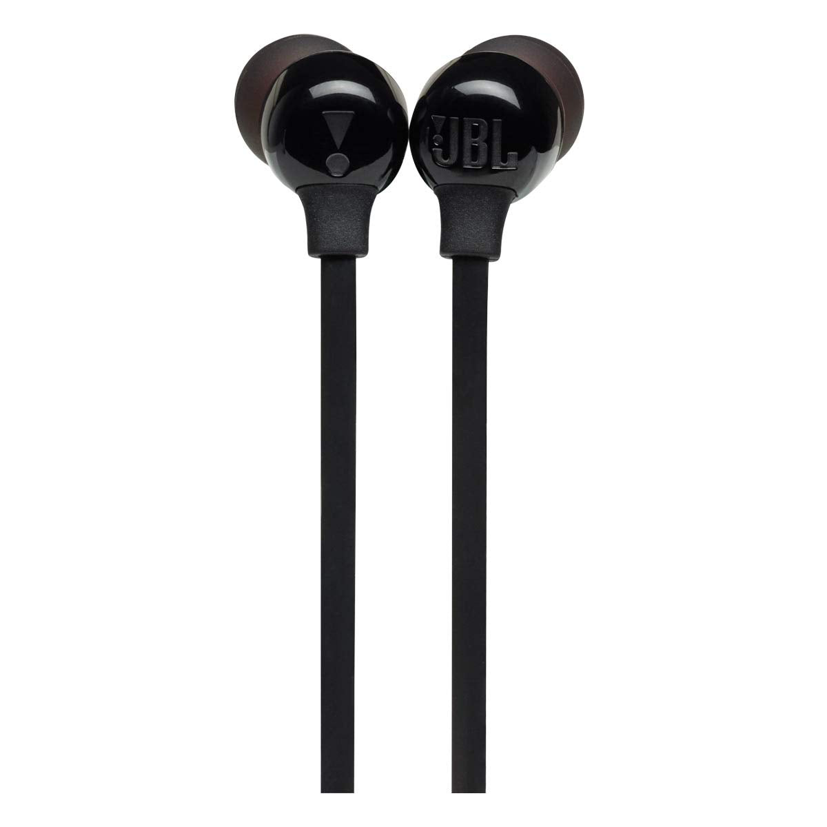 JBL Tune 125 - Bluetooth Wireless in-Ear Headphones with 3-Button Mic/Remote and Flat Cable - Black, Small (Renewed)