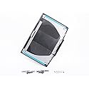Eclass LCD Back Cover & Screws & Hinges Set Black For Dell Ins-piron Gaming G3 15 3500 3590 Blue Logo Top Case with Hinge Kit Screw10PCS Rear Lid
