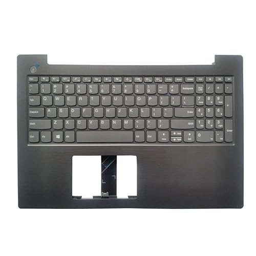AKGIFT Laptop Replacement Keyboard Compatible for Lenovo IdeaPad V130-15 V130-15IGM V130-15IKB 5CB0R28201 5CB0R28214 with Palmrest Upper Cover Case