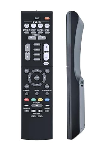 Replacement Remote Control RAV561 for Yamaha HTR-3072 RX-V385 YHT-4950UBL YHT-4950U AV Receiver