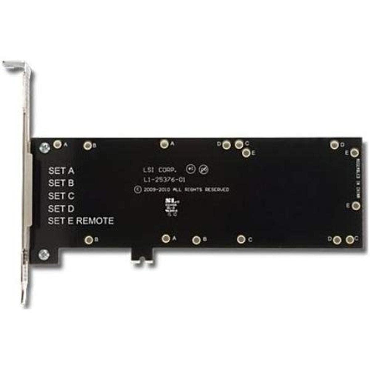 LSI L5-25376-00 BBU-BRACKET-05 Remote Mounting Bracket, Black