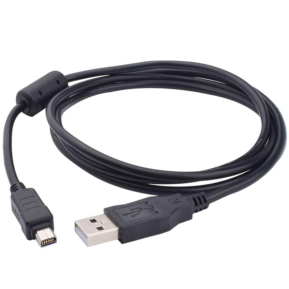 Alitutumao CB-USB5 CB-USB6 USB Date Cable Replacement Photo Transfer Cord Compatible with Olympus Mju Mju Tough Pen Stylus Digital Cameras TG-830