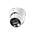 Lorex 4K Ultra HD Smart Deterrence Indoor/Outdoor IP Metal Dome Security Add-On Camera with Smart Motion Detection Plus | Two-Way Talk Audio (Requires