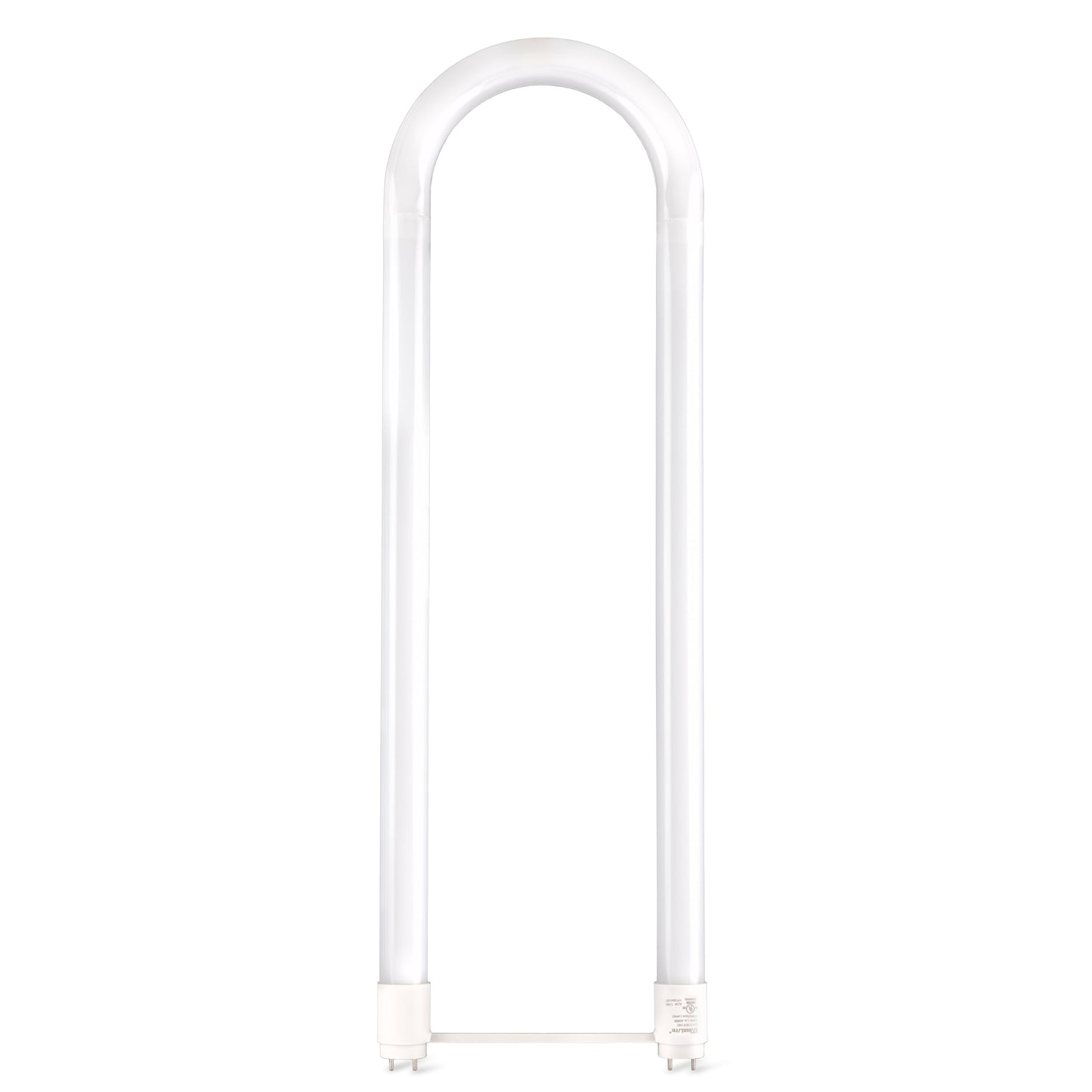 MaxLite U13T8DF240 DirectFit LED T8 U-Bend Light Bulbs - 13W 1800lm, 2-Foot LED Light, Polycarbonate Lens, 320° Beam Angle, CRI 83, CCT 4000K