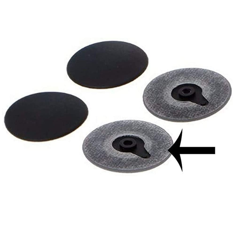 SLAUNT 4 Pack Rubber Feet 10pcs Repair Replacement Screw Compatible with Mac Book Pro Retina A1425 A1502 A1398 13" 15" Bottom Case Screw Rubber Feet