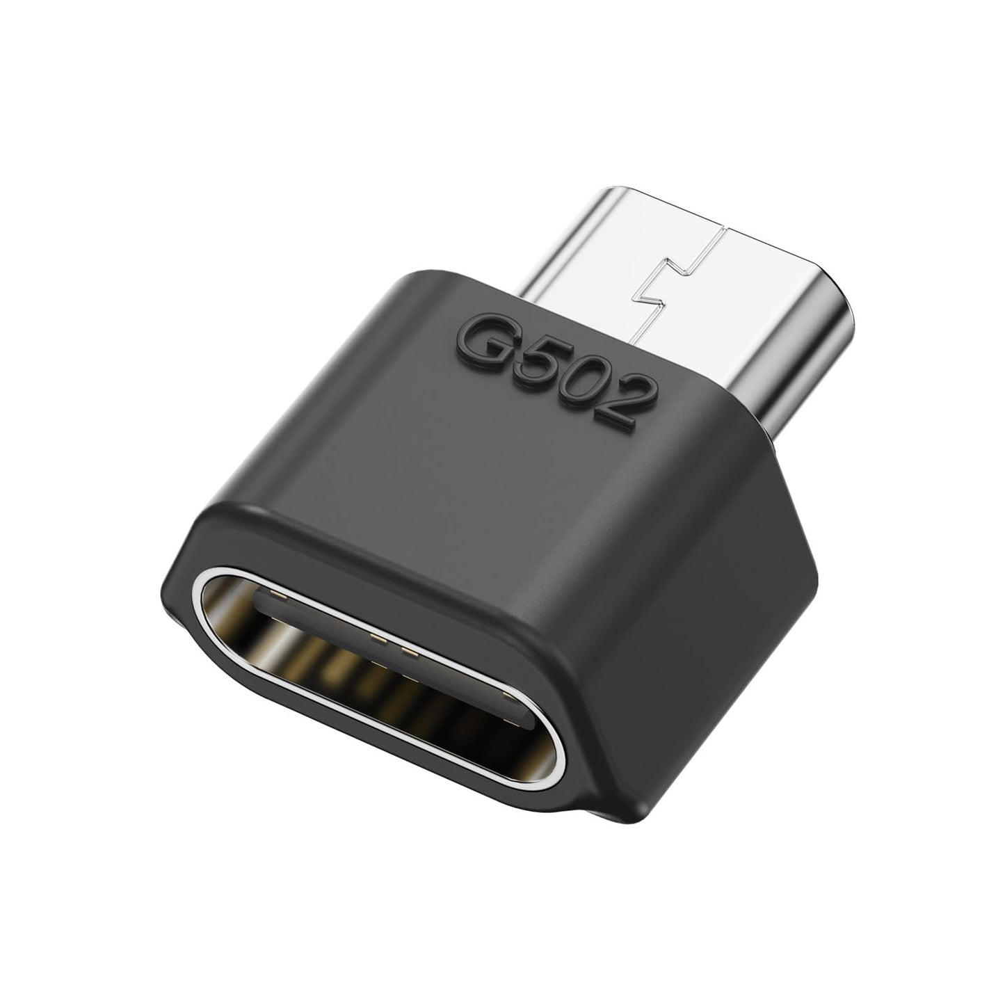 IVYGROW USB-C Adapter Compatible with Logitech G502 Wireless Gaming Mouse， Micro USB to Type-C Converter | Model-Specific Fit | Support Charge & Data…