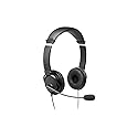 Kensington Hi-Fi Headphones with Microphone (K97603WW), Black, Universal, 3.5mm