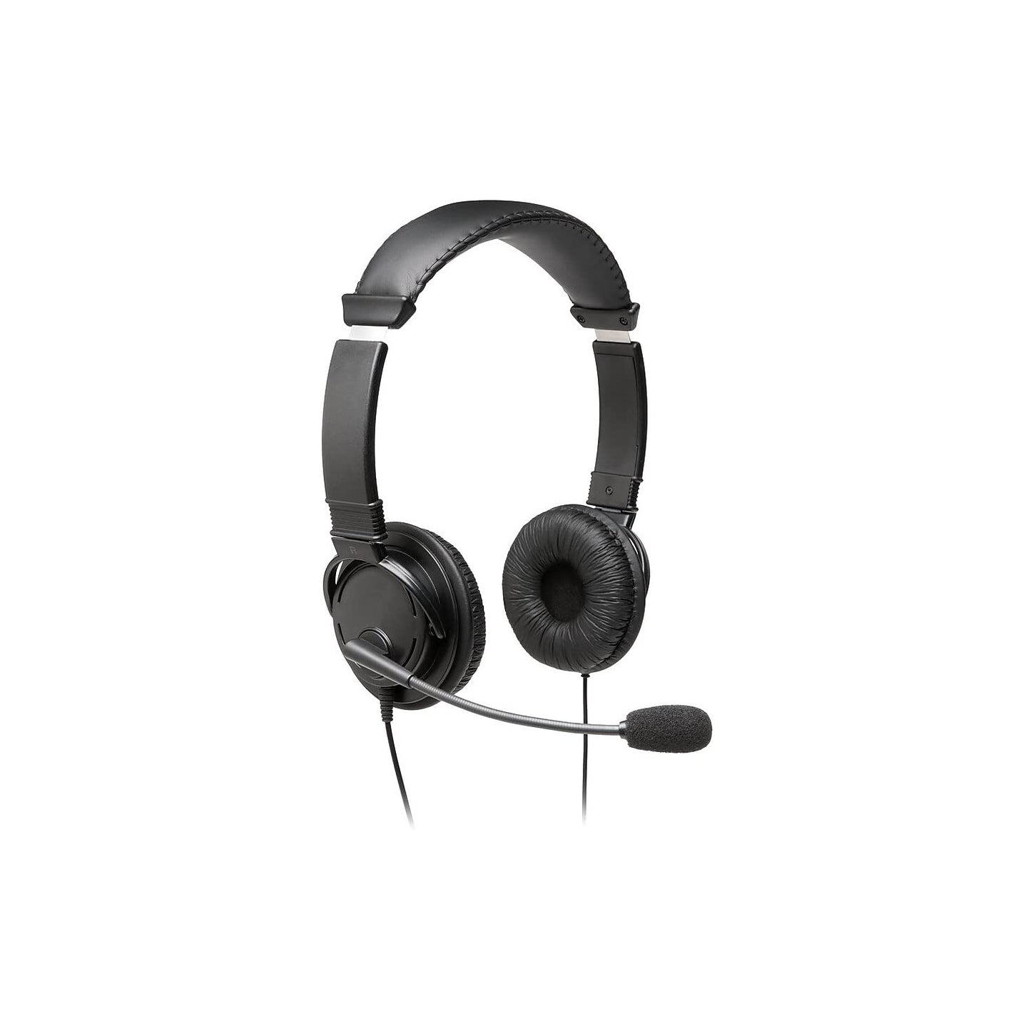 Kensington Hi-Fi Headphones with Microphone (K97603WW), Black, Universal, 3.5mm