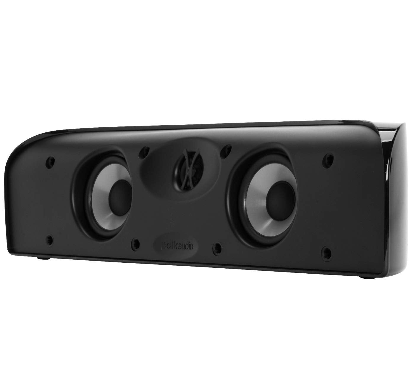 Polk Audio Blackstone TL1 Speaker Center Channel with Time Lens Technology , High Performance, Powerful Bass , Hi-Gloss Blackstone Finish , Create