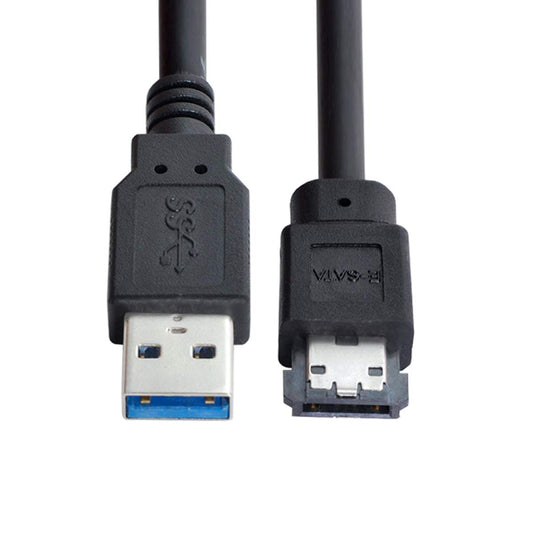 xiwai USB 3.0 to Power Over eSATA DC5V Adapter USB2.0 to HDD/SSD/ODD eSATAp Converter Type-A USB Host to ESATA Device Disk Cable