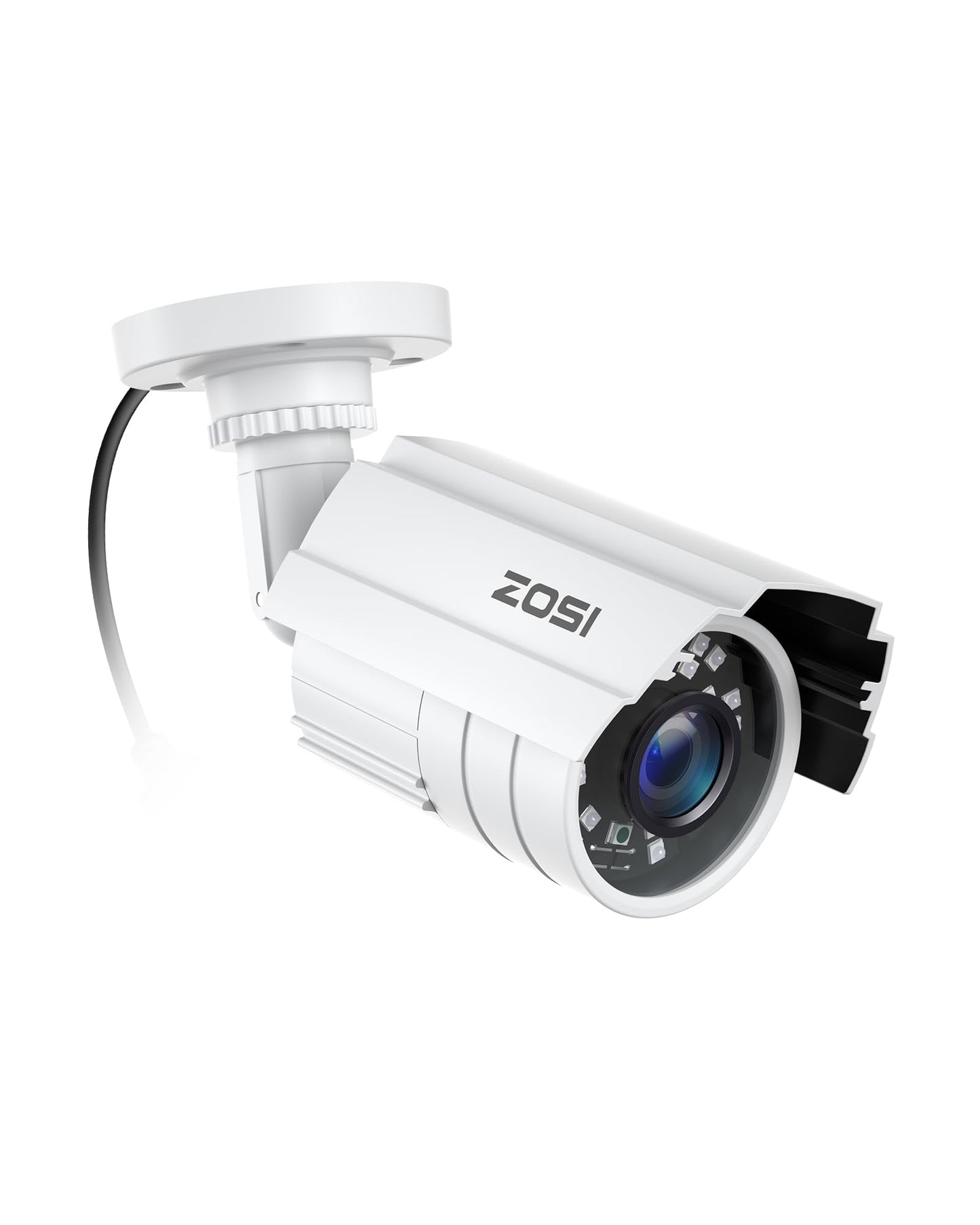 ZOSI 1080P 2.0MP HD 1920TVL Hybrid 4-in-1 TVI/CVI/AHD/960H CVBS CCTV Security Camera Indoor Outdoor, 80ft Night Vision,Aluminum Metal Cam,