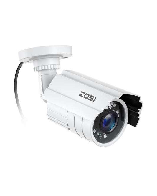 ZOSI 1080P 2.0MP HD 1920TVL Hybrid 4-in-1 TVI/CVI/AHD/960H CVBS CCTV Security Camera Indoor Outdoor, 80ft Night Vision,Aluminum Metal Cam,