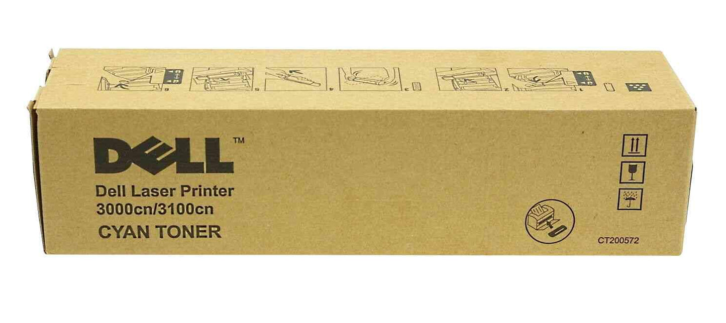 Dell T6412 Cyan Toner Cartridge 3000cn/3100cn Laser Printers