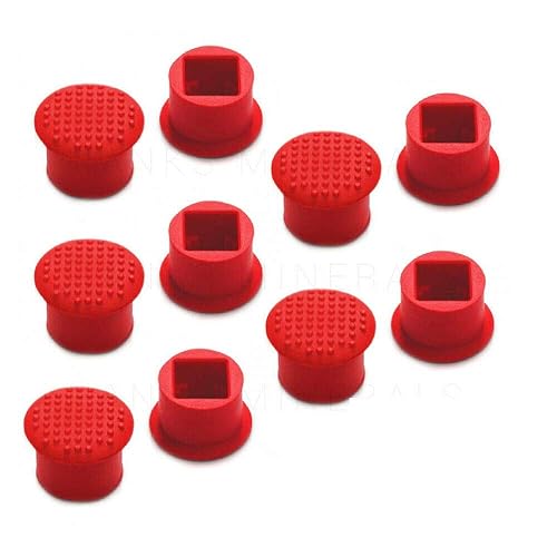 Zahara TrackPoint Keyboard Mouse Red Cap Soft Dome Laptop Pointer Replacement for Lenovo Thinkpad IBM T410 T420 T430 T510 T520 X61 / E420 E430 E520 /