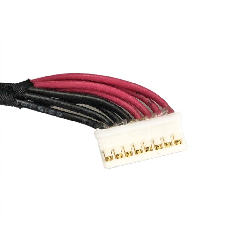 GinTai N17C1 Laptop DC Power Jack Cable Socket Plug Charging Port Wire Replacement for Acer Predator Helios 300 PH317-51 PH317-52 DC301010H00/G3-571