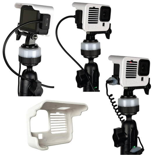 YOLOtek Veteran Owned - Sun Shade for GoPro Hero 13, 12, 11, 10 & 9 - (Not 3D Printed) Designed to Block The Sun & Prevent External Overheating