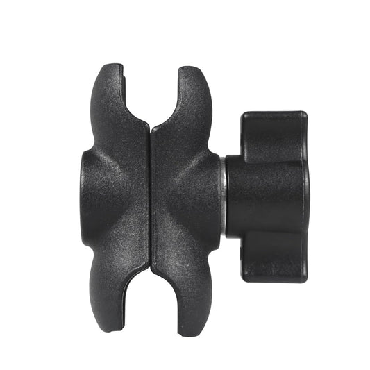 NovelGoal Aluminum Alloy Double Socket Arm for 25mm/1'' Ball Head Holder Mount Clamp Compatible with RAM Bicycle Motorcycle Camera Extension Arm 5.5CM