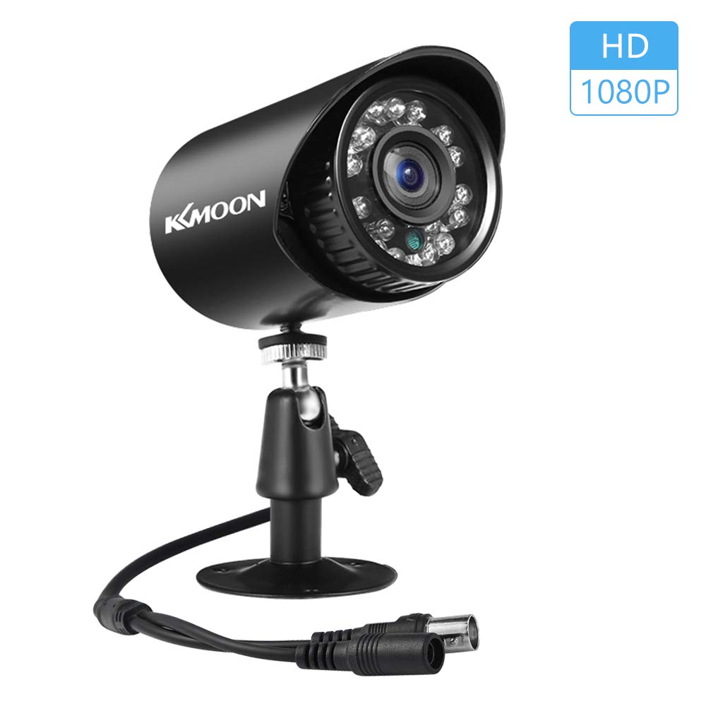 REWIS 2MP Analog Security Camera Full High Definition 1080P 4-in-1 (TVI/AHD/CVI/CVBS) Surveillance Camera Outdoor Weatherproof with Infrared Night