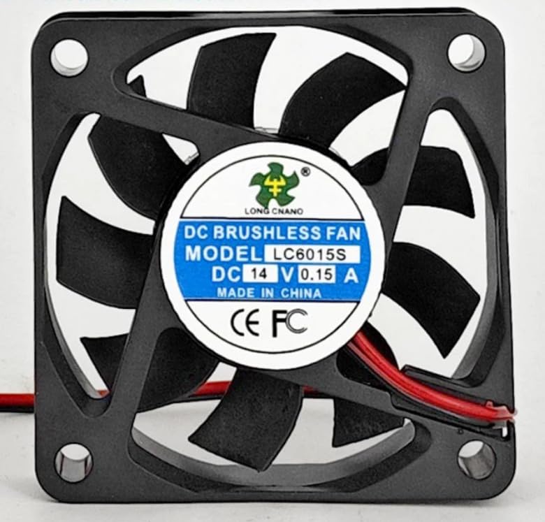 for LC6015S DC14V 0.15A 6CM 6015 Cooling Fan