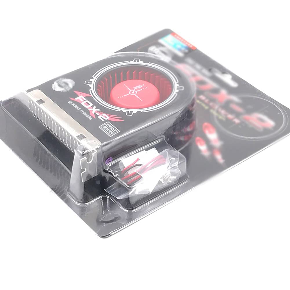 CCBBAA Fox-2 System Blower Computer Chassis Exhaust Cooling Fan PCI Slot Bit Fan Cooler Long Life Bearing Design High Air Flow