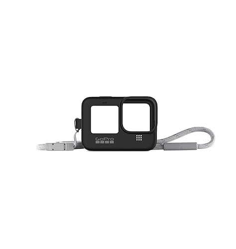 GoPro Sleeve + Lanyard (HERO11 Black/HERO10 Black/HERO9 Black) - Official GoPro Accessory for Cameras