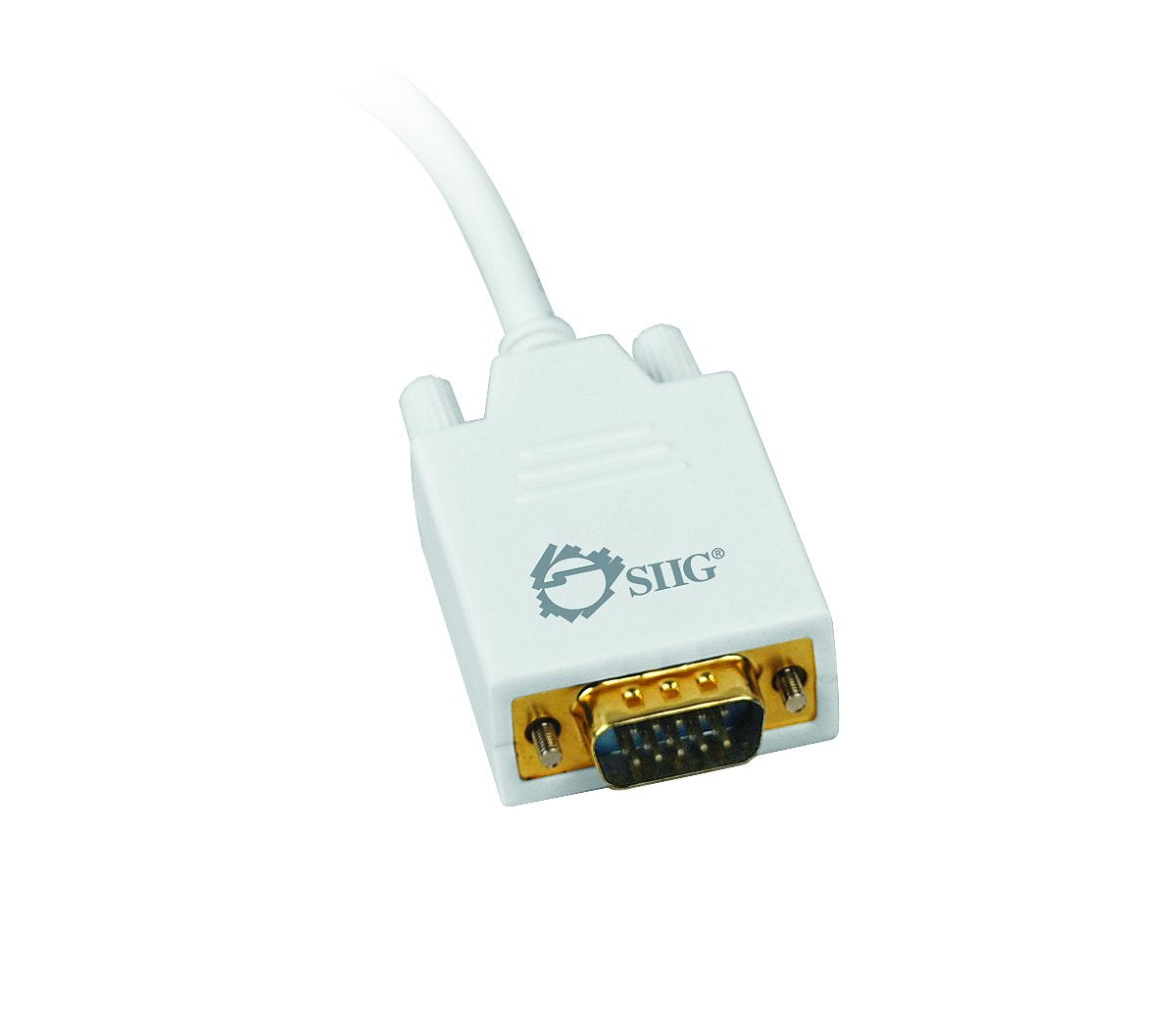 SIIG CB-DP0Y11-S1 3-Feet Gold Plated Mini DisplayPort to VGA Converter Cable, Thunderbolt Compatible