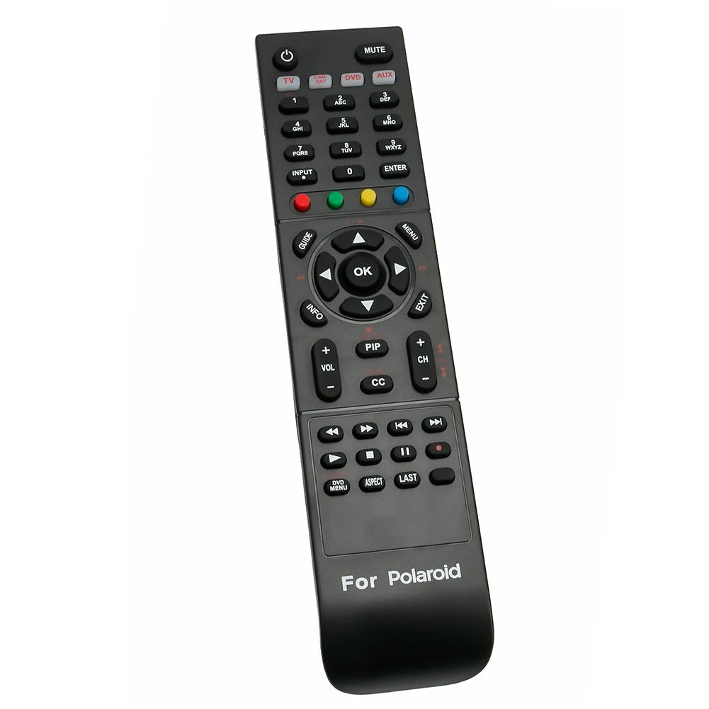RC-201 Replaced Remote fit for Polaroid TV TLA04641 TDX-03211C 845C45GF1XAPH FLX374 TDX02611C TDX03211C FLM-4034B FLM-4234BH TDA-03211C TDX-01930B