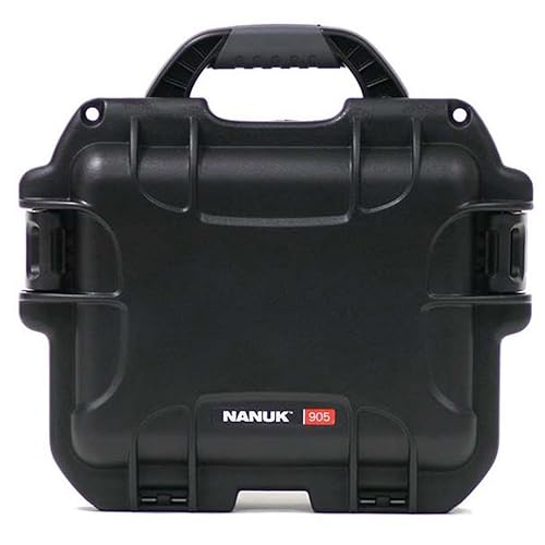 Nanuk 905 Waterproof Hard Case with Foam Insert - Black