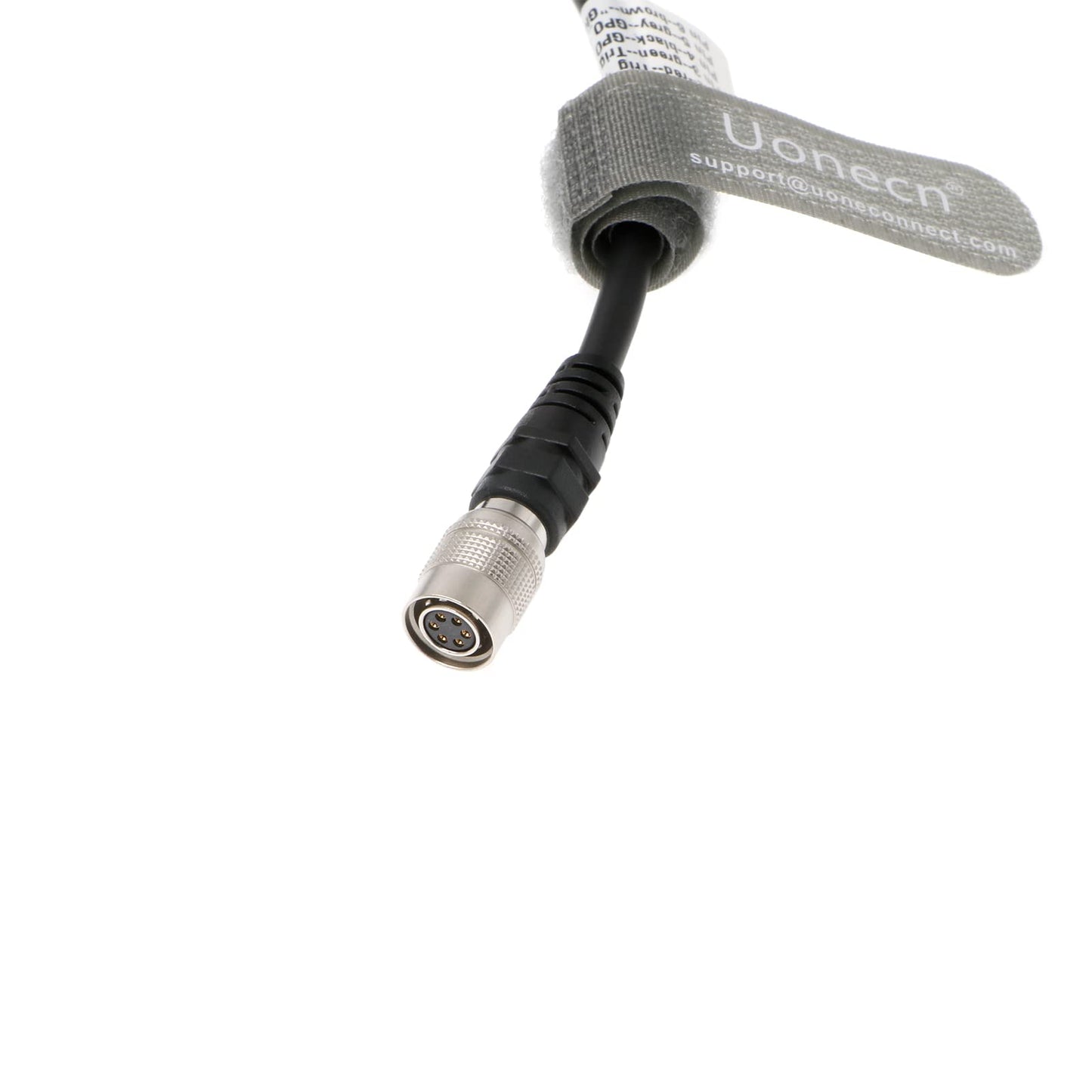 Uonecn Industrial Camera Power Trigger IO Signal Cable HR10A-7P-6S 6 Pin Female Plug for Basler AVT GIGE Sony CCD Industrial Camera 3 Meters