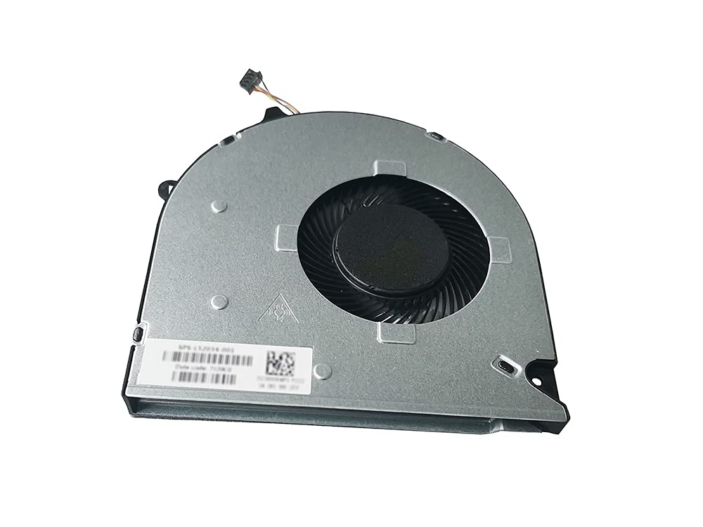 Eclass New Laptop CPU Cooling Fan for HP 15-du 15-dw 15t-dw000 15t-dw200 15t-dw100 15-dw0043dx 15-dw0037wm 15-dw0038wm 15-dw1083wm 15-dw0025cl
