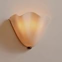 PIAOLING Cream Glass Wall Sconce Mid Century Modern Wall Light Fixture