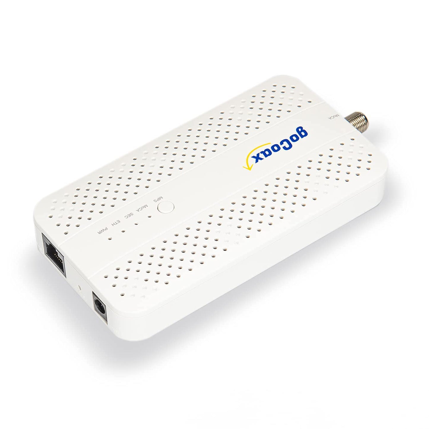goCoax MoCA 2.5 Adapter with 2.5GbE Ethernet Port | MA2500D Ethernet Over Coax for Gaming & 4K Streaming | 2.5Gbps, Plug and Play | for Homes