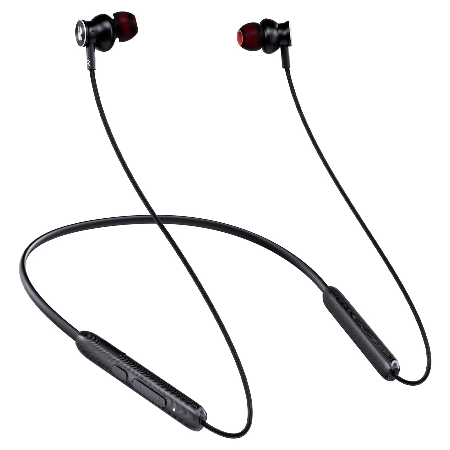 Rythflo Bluetooth Headphones,V5.2 Wireless Bluetooth Earbuds w/Mic in-Ear Magnetic Neckband Earphone 30Hrs Playtime, IPX7 Sweatproof Deep Bass Headset