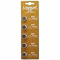 LOOPACELL 357/303 Silver Oxide Batteries (Pack of 5) - 1.55V Long Lasting Coin Cell Battery for Calculators, Lasers, Toys, Small Clocks, Digital…