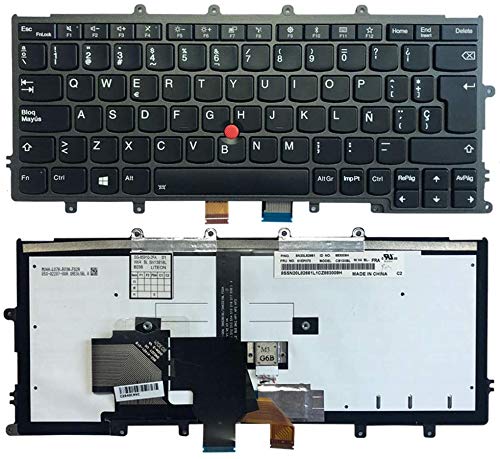 New Laptop Replacement Keyboard Fit Lenovo ThinkPad X230S X240 X240S X250 X260 X270 Spanish Layout